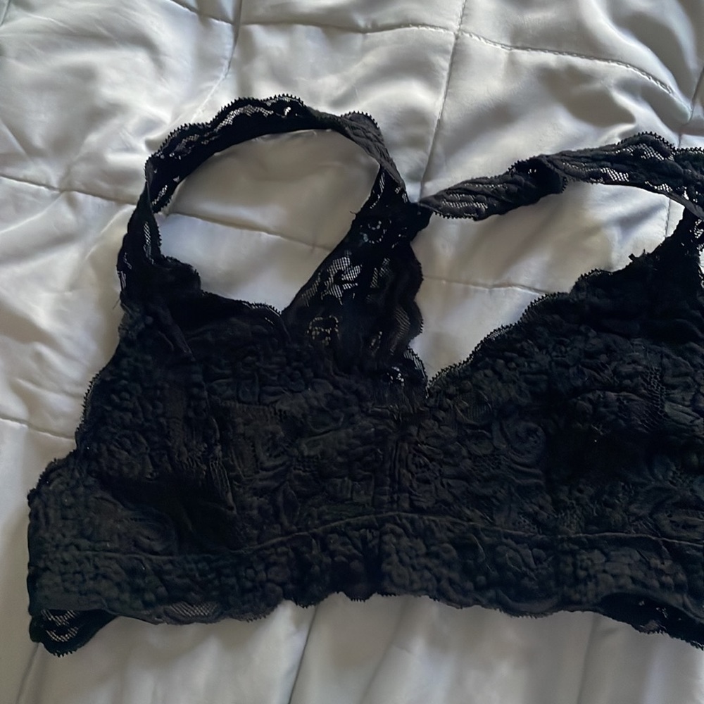 Comfortable grey or black bralette!
